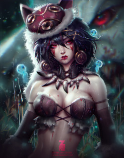 z-eronis:  https://www.patreon.com/posts/princess-3599458 Full HD Timelapsed Video Process, HD Jpeg, PSDs (Raw Layers)   This was a fun fan art tribute of Princess Mononoke with my own style and spin!   