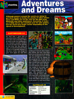 n64thstreet:  SCAN TIME: Nintendo Power’s Earthbound 64 preview from roughly 3 years before its eventual cancellation. 