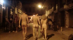 Naked walk in the center of Thessaloniki with my friend Mike and a girl (9th of August 2013) http://vimeo.com/76591099