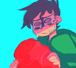 pinqloser:  Oh look another 12 AM drawing for Eddsworld - this time TordEdd angst. O_O