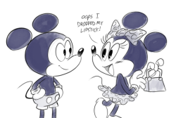 hotdiggedydemon:Minnie needs a skirt that actually covers something. mouse booty ;9