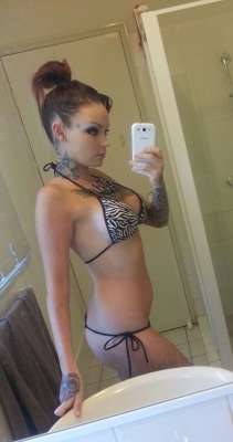 biggfruckindude:  Beautiful tattooed Zara !! Aussie hotness !! 