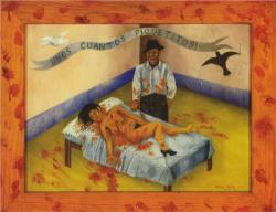 lonequixote:  A Few Small Nips (Passionately in Love) ~ Frida Kahlo 