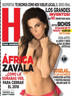   Africa Zavala - H para Hombres 2016 Diciembre (76 Fotos HQ)Africa Zavala desnuda en la revista H para Hombres 2016 Diciembre. Ãfrica Ivonne Lechuga Zavala (Ciudad de MÃ©xico, MÃ©xico, 12 de agosto de 1985) es una actriz y modelo mexicana. Africa Zavala