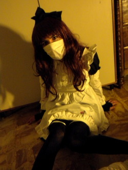 Little preview from the new set!!! I really like my new maid outfit, but is a bit short (=w=)&ldquo;