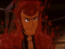 I am trying to learn how to make gifs in Photoshop. Figured I would make one out of Lupin III.