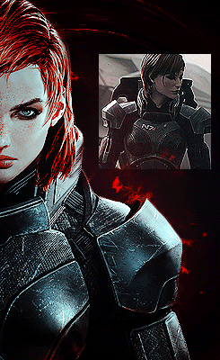 plasmarifles:30 Day Video Game Challenge:Day 2 - Your favorite character.Commander Jane Shepard (Mass Effect)