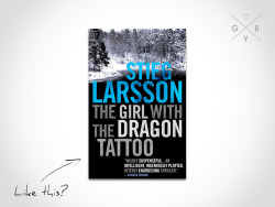 gobookyourself:  The Girl With The Dragon Tattoo by Stieg Larsson There’s only one Lisbeth Salander, but for more dark thrillers, try these… Roseanna by Sjowall &amp; Walloo for the original Scandinavian crime thriller Jar City by Arnoldur Indriarrson for