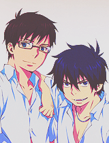  Favourite Couples Post (◎｀・ω・´)人(´・ω・｀*)  [ 1 \  ? ]  : Rin &amp; Yukio  ( Twins ) 