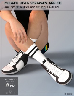  Do your sneakers need a new look? This product comes with 10 new, modern and cool styles for OOT Sneakers for Genesis 3 Male(s).  This is compatible with Daz Studio 4.8 , Genesis 3 male, OOT Sneakers, AND is 30% off until 9/4/2016! Check the link for