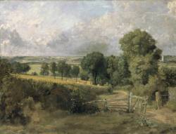 John Constable (East Bergholt, Suffolk, 1776 - London 1837); Fen Lane - East Bergholt, 1817 (?); oil on canvas, 92,5 x 69,2 cm; Tate Britain