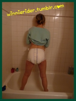 winnierider: #enema time #abdl #humiliation play #diaper girl #winnierider #messy diaper 