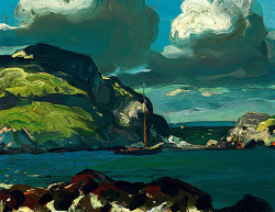 bofransson:  George Wesley Bellows. Giant Sky.Â 1913. 