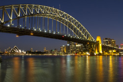 citylandscapes:  Sydney Australia - Sydney Opera House, Harbour Bridge and Skyline from Milson’s Point Source: Geee Kay (flickr) 