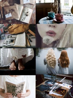 expelliarmuus:  character aesthetics: luna lovegood &amp; ginny weasley“’ginny’s told me all about her, apparently she’ll only believe in things as long as there’s no proof at all. well, i wouldn’t respect anything else from someone whose