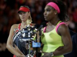 prettyboyshyflizzy:  madredenutrias:thaunderground:queenofsabah:blkpussesupreme:jeanhworld:MELBOURNE, Australia (AP) — After more than a decade of losses to Serena Williams, Maria Sharapova is getting good at being gracious in defeat.50 shades of whites