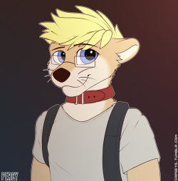 Quick little gift for a friend who didn’t have any art of their character.So I made a thing. Because otter nerd.