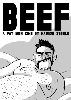 hamishsteele:I’ll be debuting a small zine called BEEF at Thought Bubble this weekend for £1 and then online shortly after.  @leex2 @lowesews 