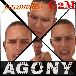 Has  your Genesis 2 Male ever broken and down and said &ldquo;OH THE HUMANITY!&rdquo;  but could express himself? Agony expressions! THIS IS AGONY FOR G2M.  Special facial expressions meticulously made for the manly Genesis 2. A  collection of 30  express