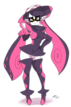 bigdeadalive:  Dress ideas for the Squid Sisters! 