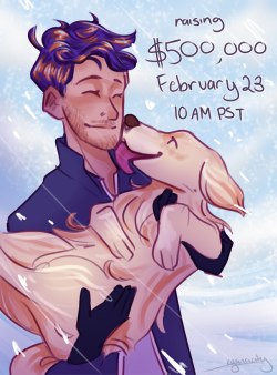 cyanacity:  gather round, gather round!@markiplier is hosting a marathon charity stream tomorrow at 10 AM PST for My Friend’s Place, an organization to help youth homelessness. we are raising a whopping 躔,000 to support the cause, and mark won’t