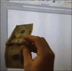 4gifs:  Copy and paste money. [video] 