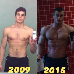 striatian:  This is my 6 year transformationFollow me on Instagram @striatian IFBB Australasians 2015 Men’s Physique Winner Competition Prep Coach, Personal Trainer and Online Coach@striatian@striatian@striatianFor free training and dieting advice