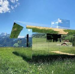 sixpenceee:  Landscape Absorber House located in Gstaad, Switzerland