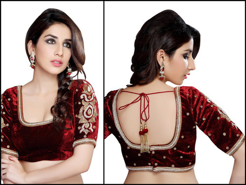 Designer saree blouse design