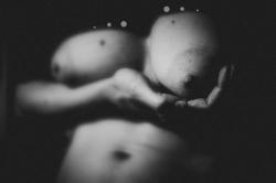 clementine-circaetis:  Delicatness in the darkness, protect it      ♫  By Clémentine Circaetis   