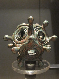 peashooter85: The Mystery of the Roman Dodecahedra, Found in Britain, France, Western Germany, and parts of Eastern Europe, the Roman Dodecahedron are truly a historical mystery.  Dating to the 2nd and 3rd centuries AD, they are hollow dodecahedra shaped