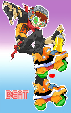 cosmicremix:  sunbakerey:  I see these go around the internet every now and then— these are concepts for a new Jet Grind Radio game I almost worked on for Wii (back in 2007)!!?? I love that these still tend to circulate and if there ever is indeed a