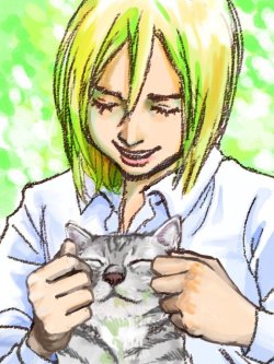 SnK animator Sakuraba Aiko shared a new illustration of Historia and a cat!Sakuraba was responsible for the SnK Season 2 episode 8 Ending IllustrationMore on SnK Staff || General SnK News &amp; Updates