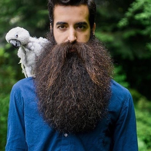 beardburnme2: long-beards:  Sal He is an OMG man!   Kamadevil instagram  