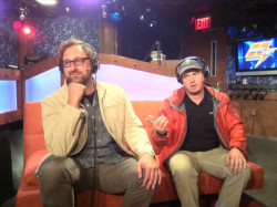 thewaitisogre:  bastardfact:  thewaitisogre:  tim and eric at howard stern’s studio  Oh wow when was this?  around the time b$m came out. i might post their “appearance”   I&rsquo;d love to hear what they say about it, their interviews are always