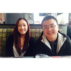Lunch with my loves William and Nina.  (at Lunchbox Laboratory)