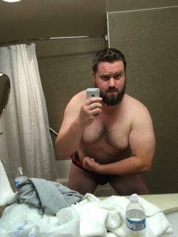 bara-detectives:  Took a burst of images while at NDK (in the hotel bathroom) Some pics to leave for you guys while I’m away. :-). Part 4.  (I feel like I need to hit the gym more, but wanted to show some body positivity)