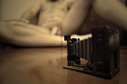 asleepylioness:   I know there has been more than one vintage camera on pictures this week, but I bet this is the only vintage camera pencil sharpener! And to get more into it, I gave the photo this sepia tone. I like these old pics, but I’m glad it