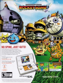 vgprintads:  ‘Dragon Quest Heroes: Rocket Slime’[DS] [USA] [MAGAZINE] [2007]Nintendo Power, January 2007 (#211)via personal collection
