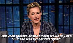 christel-thoughts:  nabyss:  sourcedumal:  taylrswyft:   Allison Williams Reveals What White People Ask Her About Get Out   They want the white woman to be innocent so bad. Because we as a society have been trained to protect white women thanks to white