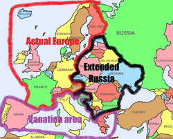 mequeme:  La verdad de Europa. Aunque yo metería Croacia a la parte de “Rusia extendida”