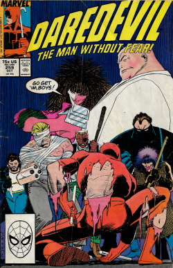 Daredevil No. 259 (Marvel Comics, 1988). Cover art by John Romita Jr.Al Williamson.From Oxfam in Nottingham.