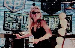 kinneyandreedus:  Emily Kinney as Brie Larvan (Bug-Eyed Bandit) in The Flash 2015 Paleyfest Promo