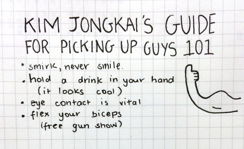 Kim JongKai's Guide for Picking up Guys 101