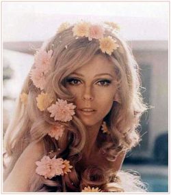 miss-mandy-m: Throwback Thursdays: “Flower Power”. Nancy Sinatra by Michael Ochs, c. 1960s. 