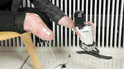 brownglucose:  the-bitch-goddess-success:  uglynewyork:  fish-dinner-connoisseur:  lovethyhippie:  onlylolgifs:  Hugh Herr: The new bionics that let us run, climb and dance  its over now  the future is here  Fire  this is so dope  Biomedical engineering