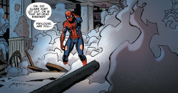 why-i-love-comics:  A+X #16 - “The Amazing Spider-Man + Psylocke”  written by Sean Ryanart by David Yardin &amp; Goran Parlov 