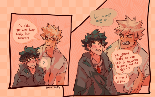 insinirate:    +omegaverse!bkdk anything to court him with  