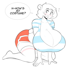 theycallhimcake: busy with house stuff lately, but I drew a quick Jamie for Boo I think he pulls off that Cassie cosplay pretty well ‘w’ 