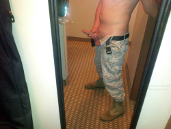 thecircumcisedmaleobsession:  In commemoration of reaching 8,500 followers, I’m posting pics of this 28 year old “straight” Marine hottie stationed in Camp Pendleton, CA. He also sent a 25 second jerk off video! :D Thanks for following my blog,